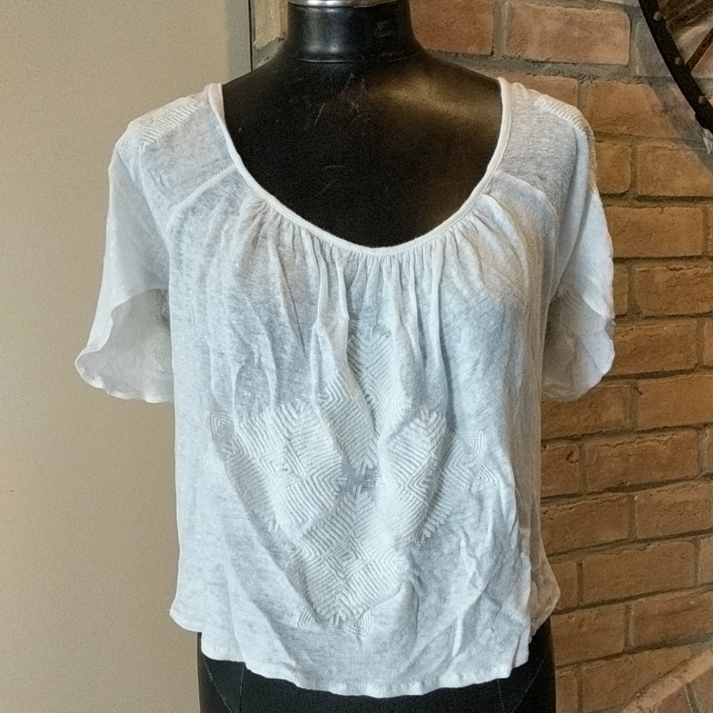 Free People Boho Crop Top